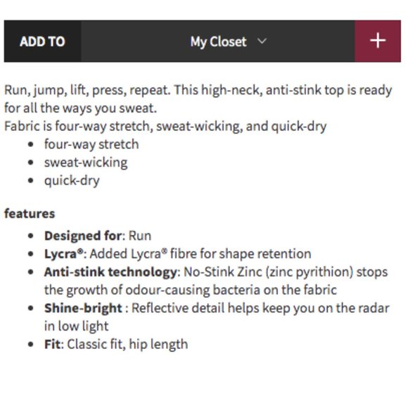 LULULEMON LIGHTWEIGHT HIGH NECK LONG SLEEVE S - Picture 9 of 9